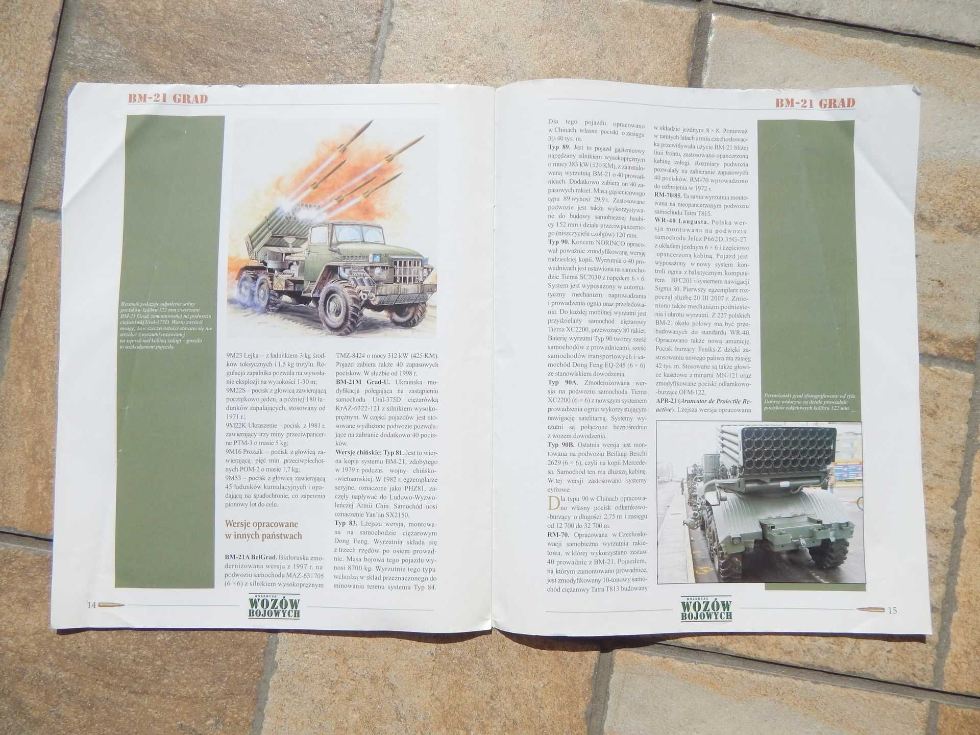Revista prezentare camion lansator rachete Ural BM-21 Grad 1976