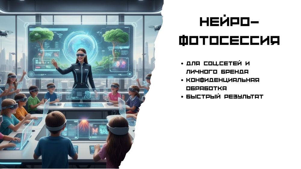 Нейрофотосессия | Обработка изображений с помощью ИИ