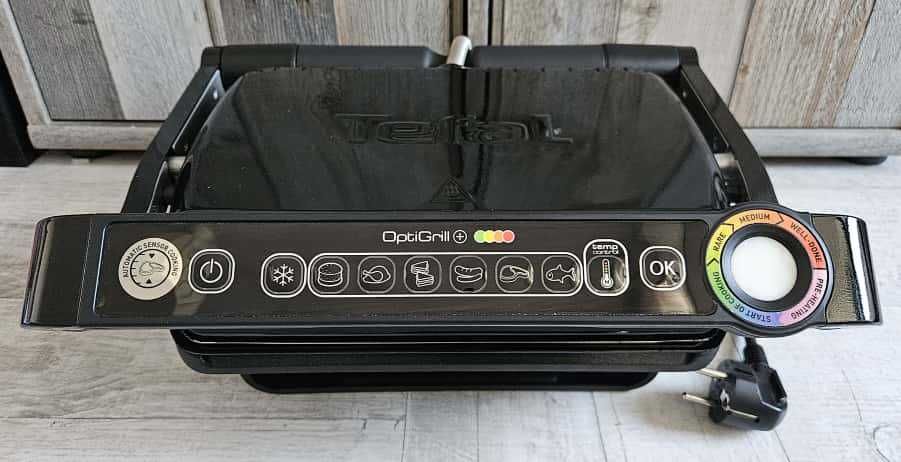 Grătar electric Tefal OptiGrill+ GC712834 – 2000W, ocazional folosit