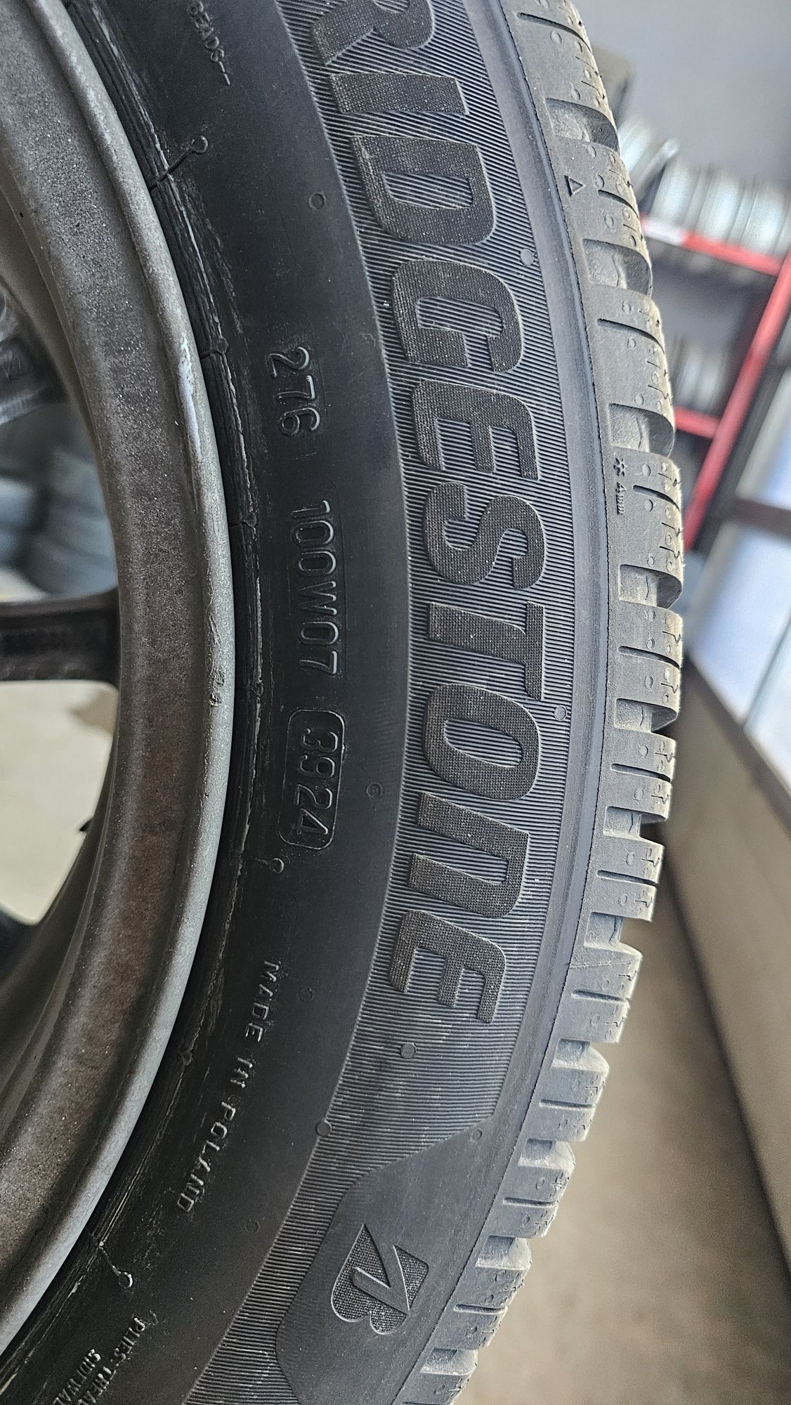 Jante originale BMW G30 31  cu anvelope 225 55 17 Bridgestone iarna
