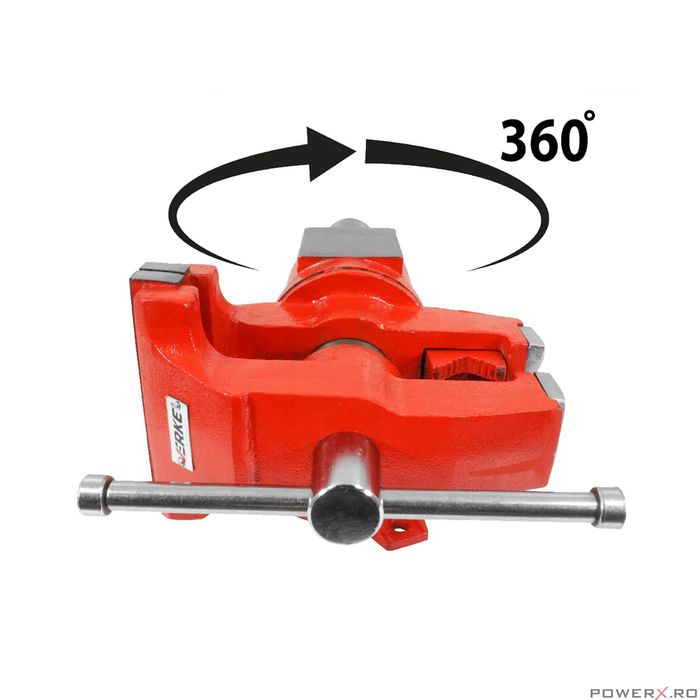 Menghina rotativa 150 mm, de banc, cu nicovala, Verke