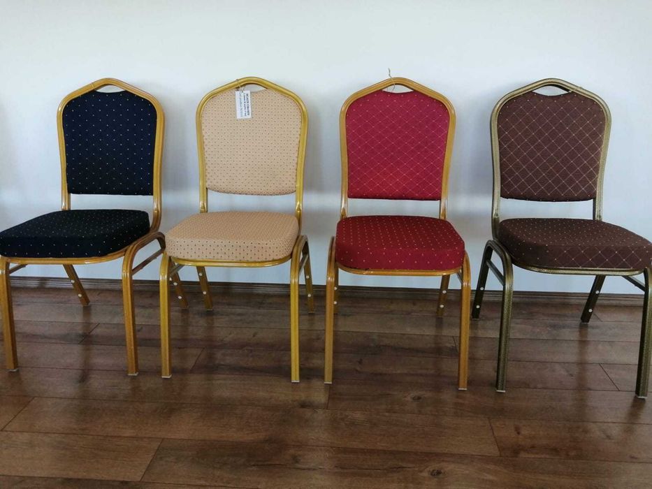 Scaune solide biserică, cămin cultural, restaurant cadru otel 1.2 mm