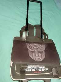 Geanta voiaj cu roti Transformers troler