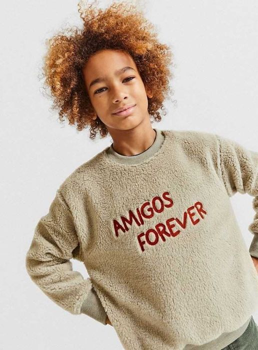 vand bluza ZARA blanita 13-14 ani