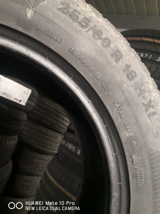 255 60 18 continental dot 21 нови гуми 18 цола