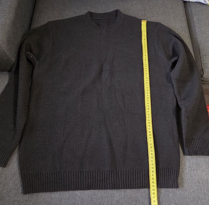 Pulover negru barbati