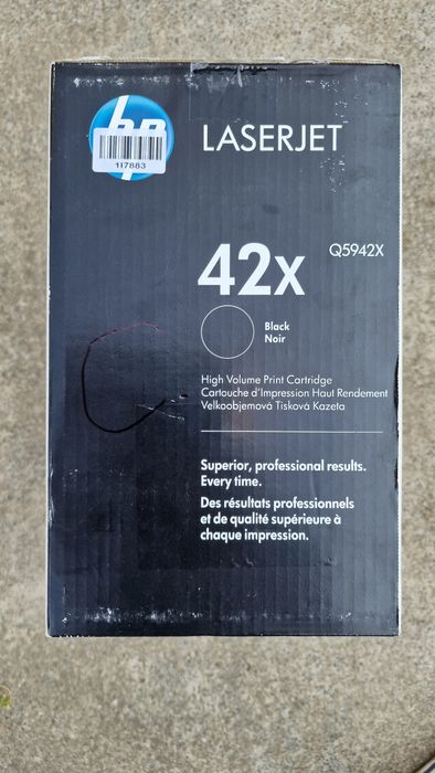 Toner HP Q5942X negru - original și sigilat