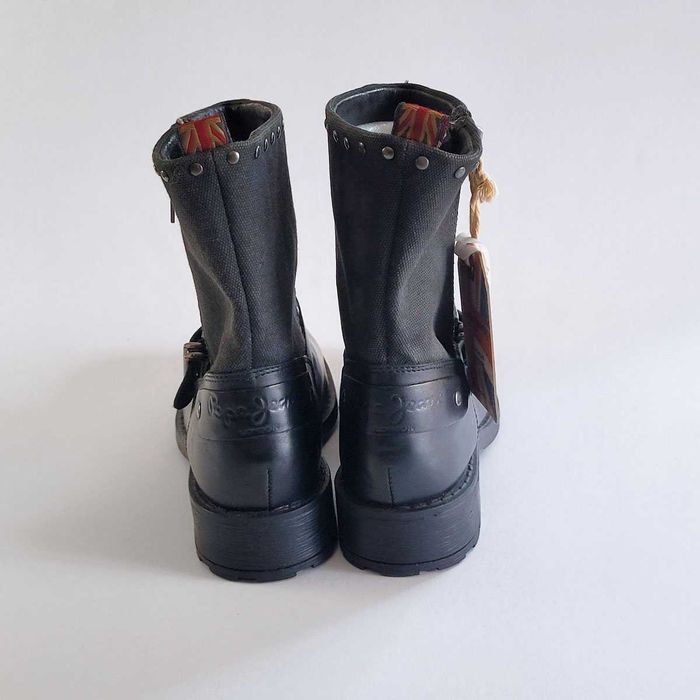 Pepe Jeans дамски боти, естествена кожа 38