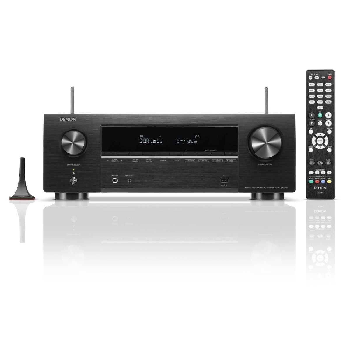 SIstem audio 2 Boxe JBL Arena 170 si Amplificator Denon AVR-X1700H