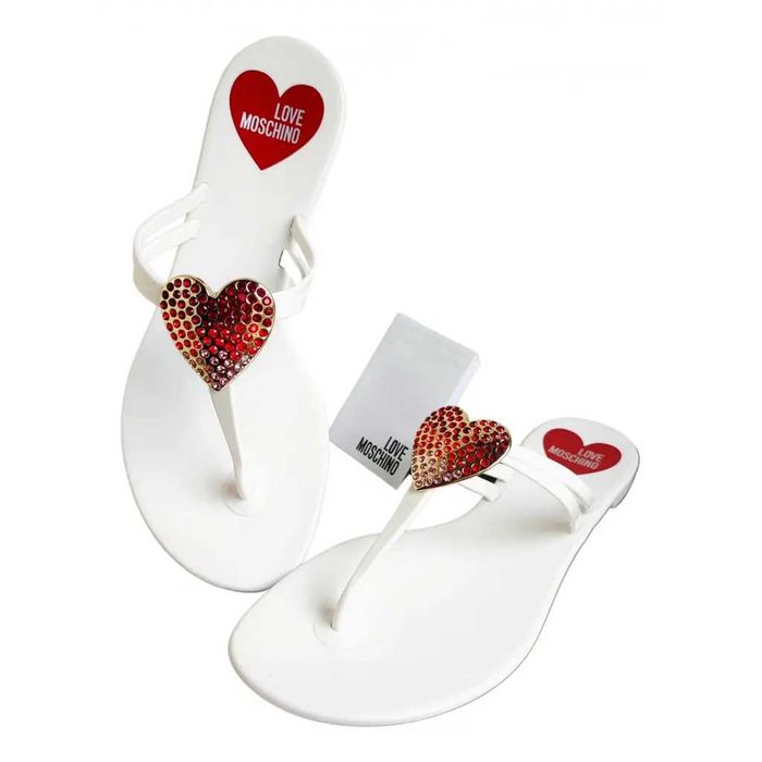 Love Moschino нови оригинални дамски чехли