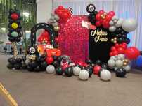Arcada baloane aniversare Aranjamente zi de nastere Photocorner botez