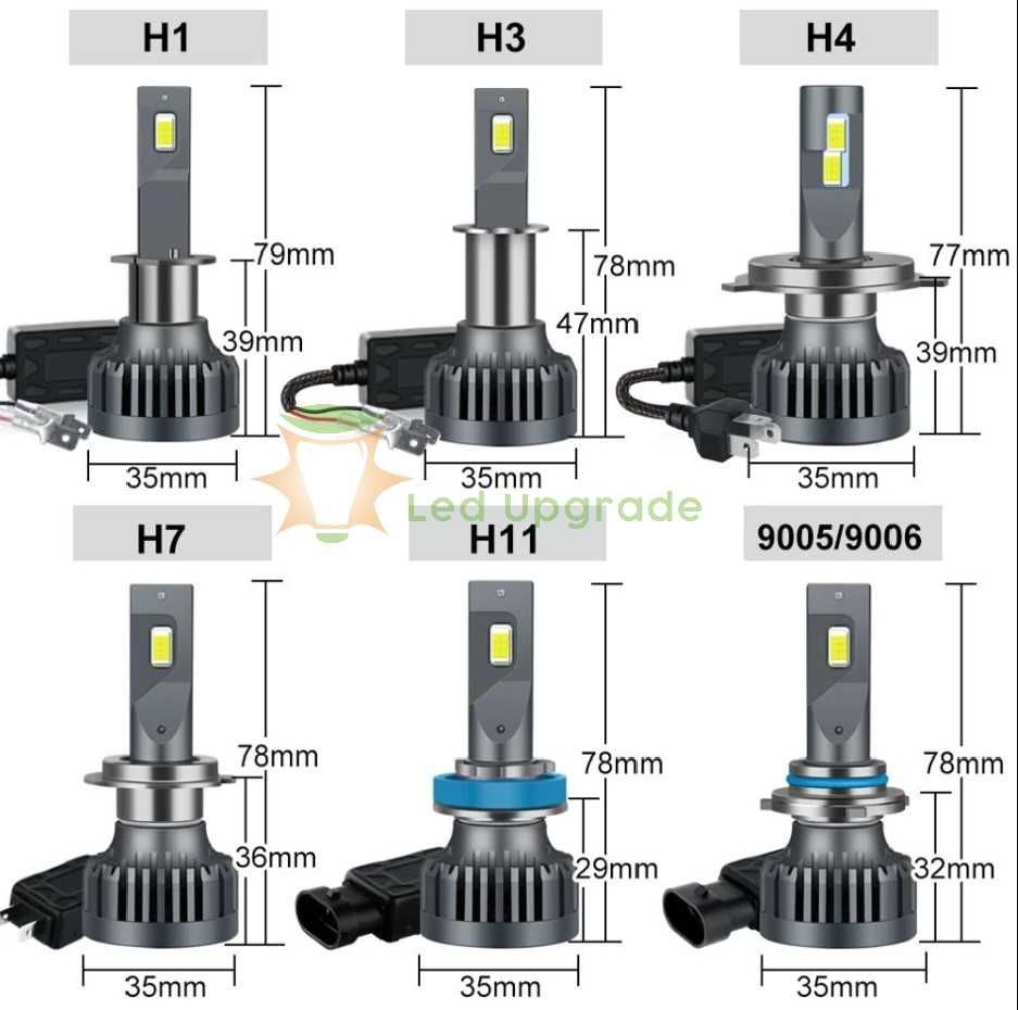 Led Slim canbus H7 /H11 200W 25000LM voltaj 9-30, Calitate garantata!