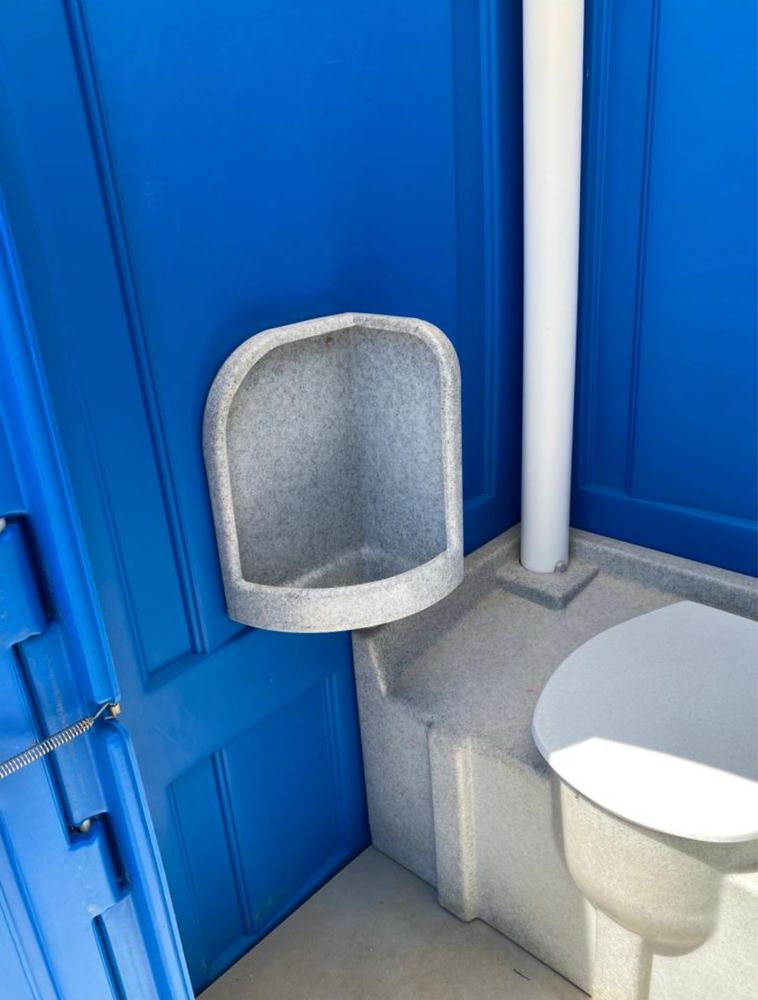 TOALETA ECOLOGICA Germania vidanjabila WC mobil santier DIXi Buc 50