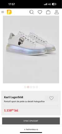 Karl Lagerfeld, originali, 38, detalii holografice