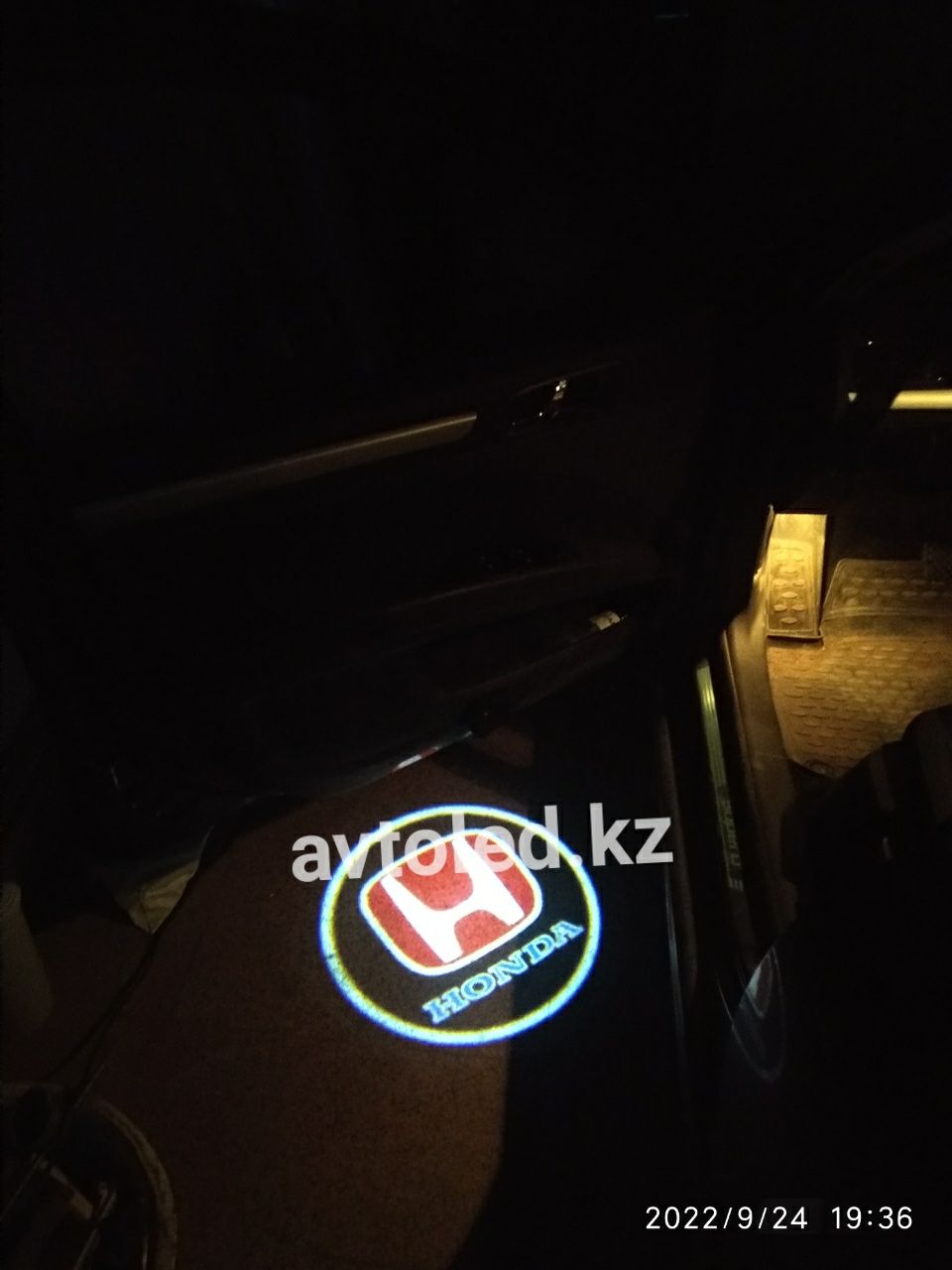Опель подсветка дверей с логотипом авто тюнинг Led подарок мужчине