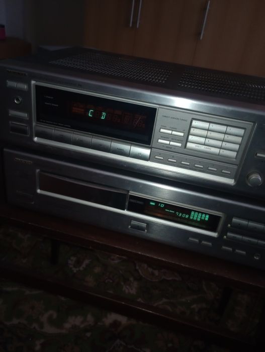 Amplituner TX-9011 + CD Player DX-7011 Onkyo , Quartz Synthesized, R1