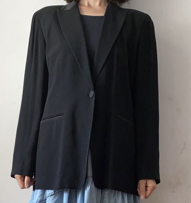 Sacou negru elegant L