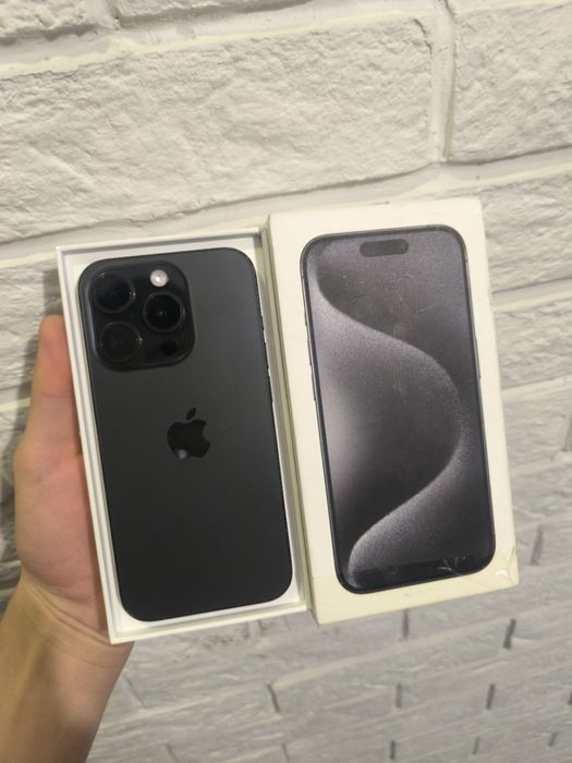 iphone 15 pro в хорошем состоянии, айфон 15 про 128гб