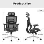 Ergodynamic scaun de birou Gary