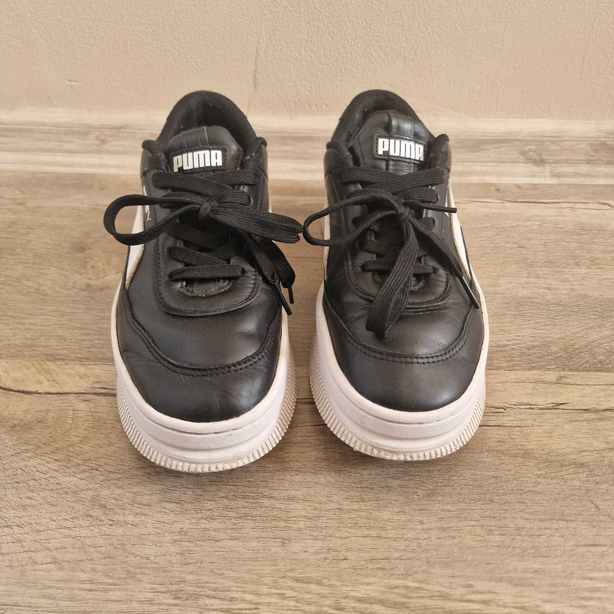 PUMA 38.5 номер Естественна кожа дамска кецове/маратонки