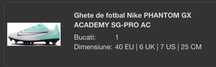 Ghete de fotbal, Nike Phantom GX Academy SG-PRO AC