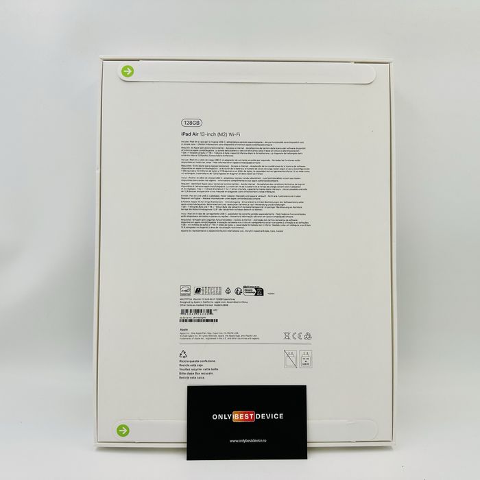  iPad Air 13-inch M2 Wi-Fi 128GB Space Gray