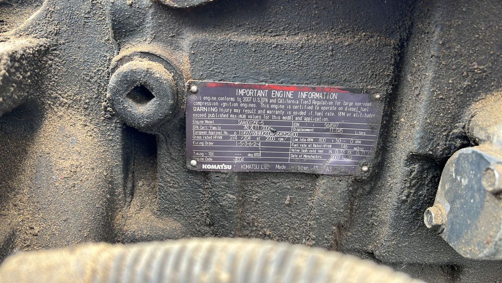 Vand motor Komatsu SAA6D125E-5