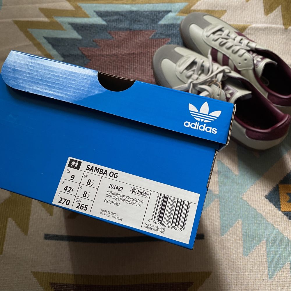 Оригинальные кеды adidas samba