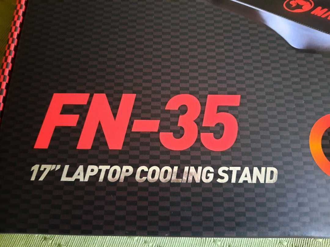 Cooler pad (laptop) gaming MARVO FN35, 17 inch, iluminare LED-uri