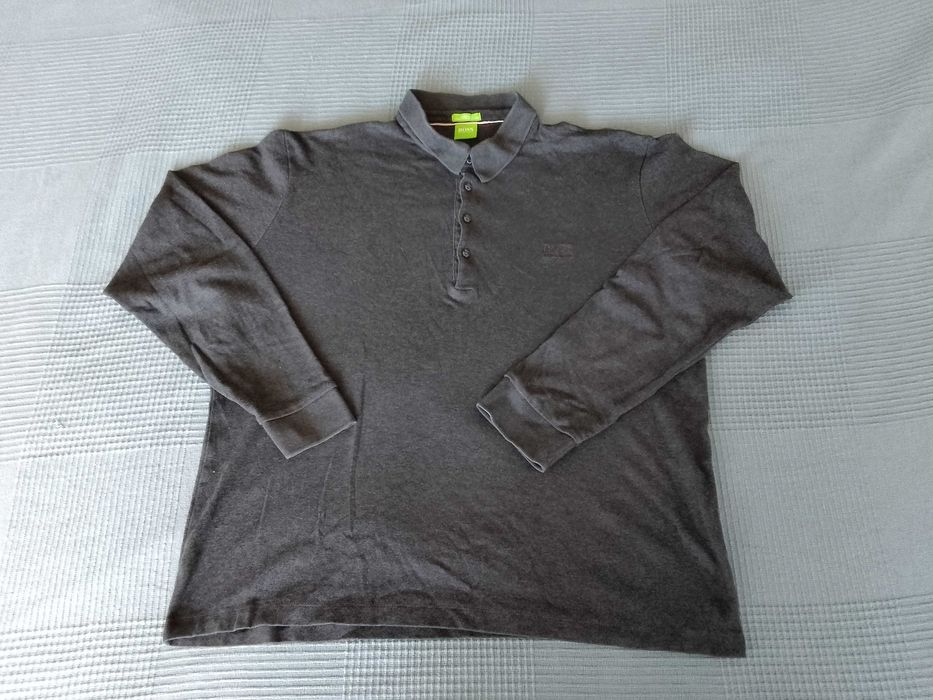 Сива блуза с дълъг ръкав Hugo Boss (XL)