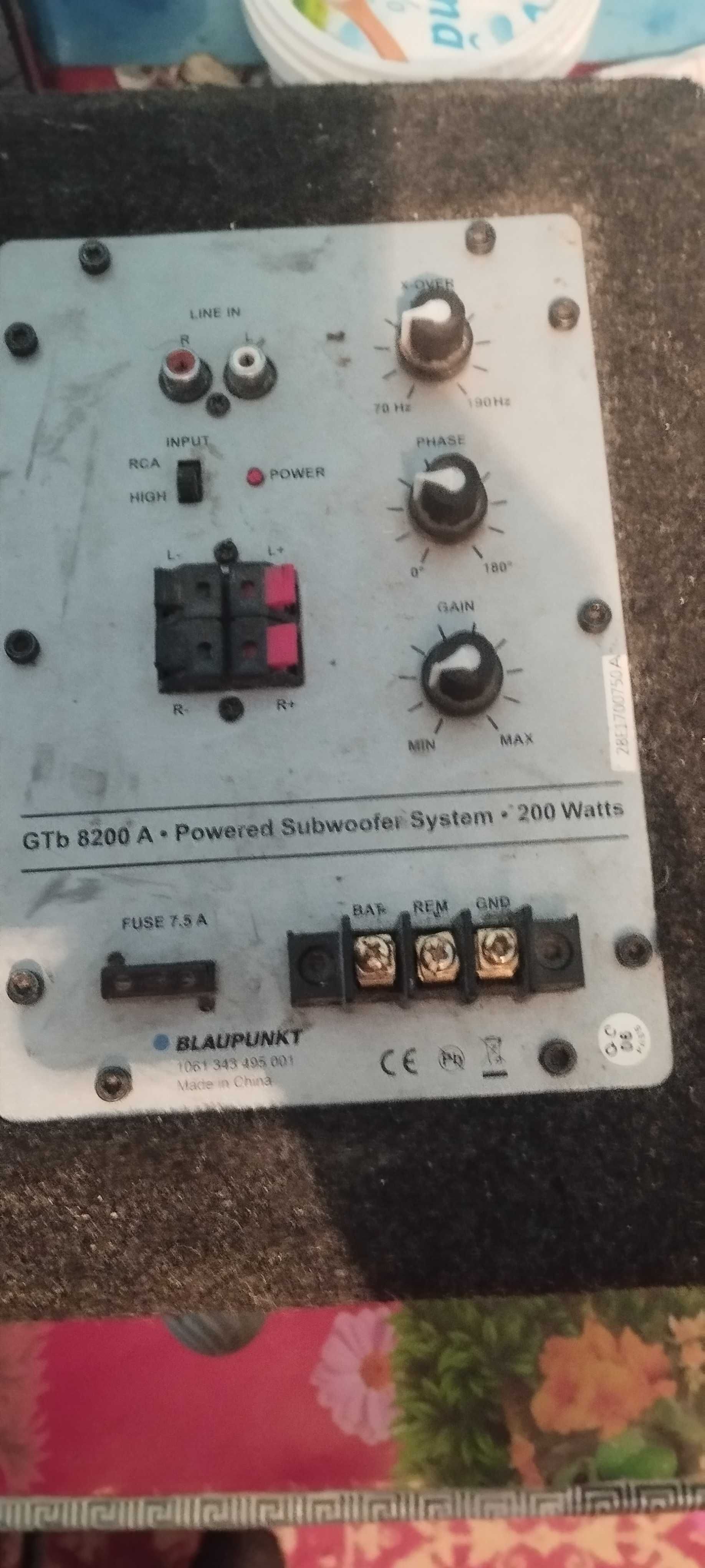 Blaupunkt 8200 A ...200 w