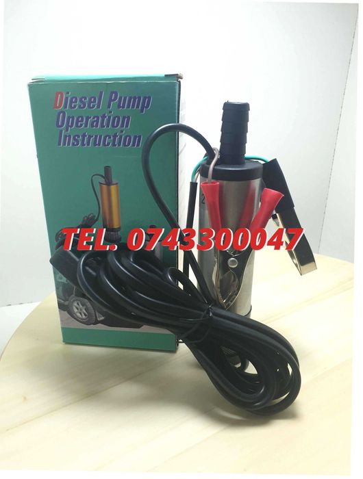 Pompa 12v Pentru Auto Sau Rulota apa Motorina Etc