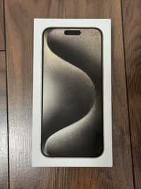 Iphone 15 pro max 256GB natural titanium nou sigilat