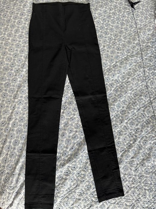 Pantaloni negri, skinny, Stradivarius