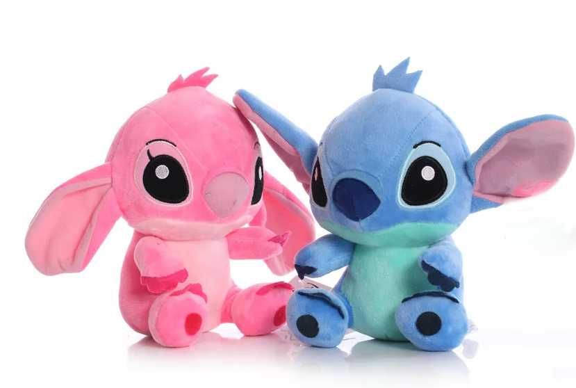2 Броя комплект плюшени играчки Лило и Стич, Плюшен Стич, Lilo Stitch