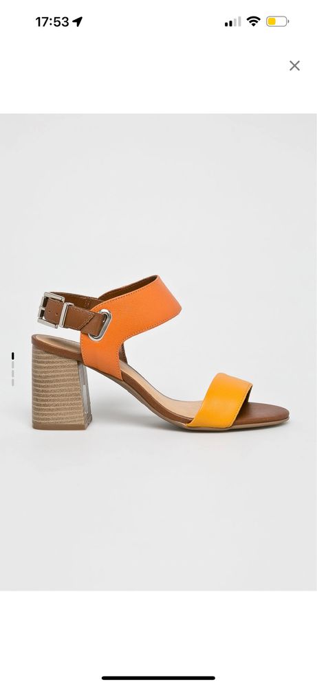 Sandale piele marime 41, 26 cm