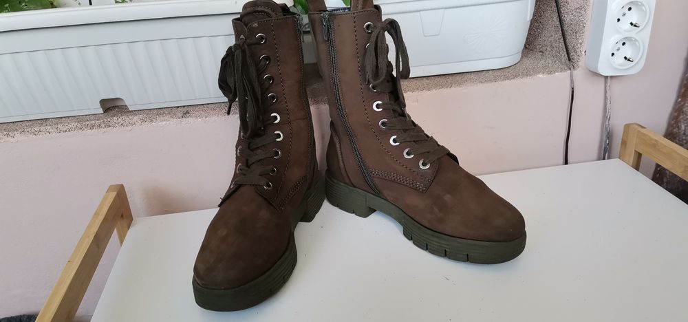 Ботуши Gabor 38.5н.Естествена кожа