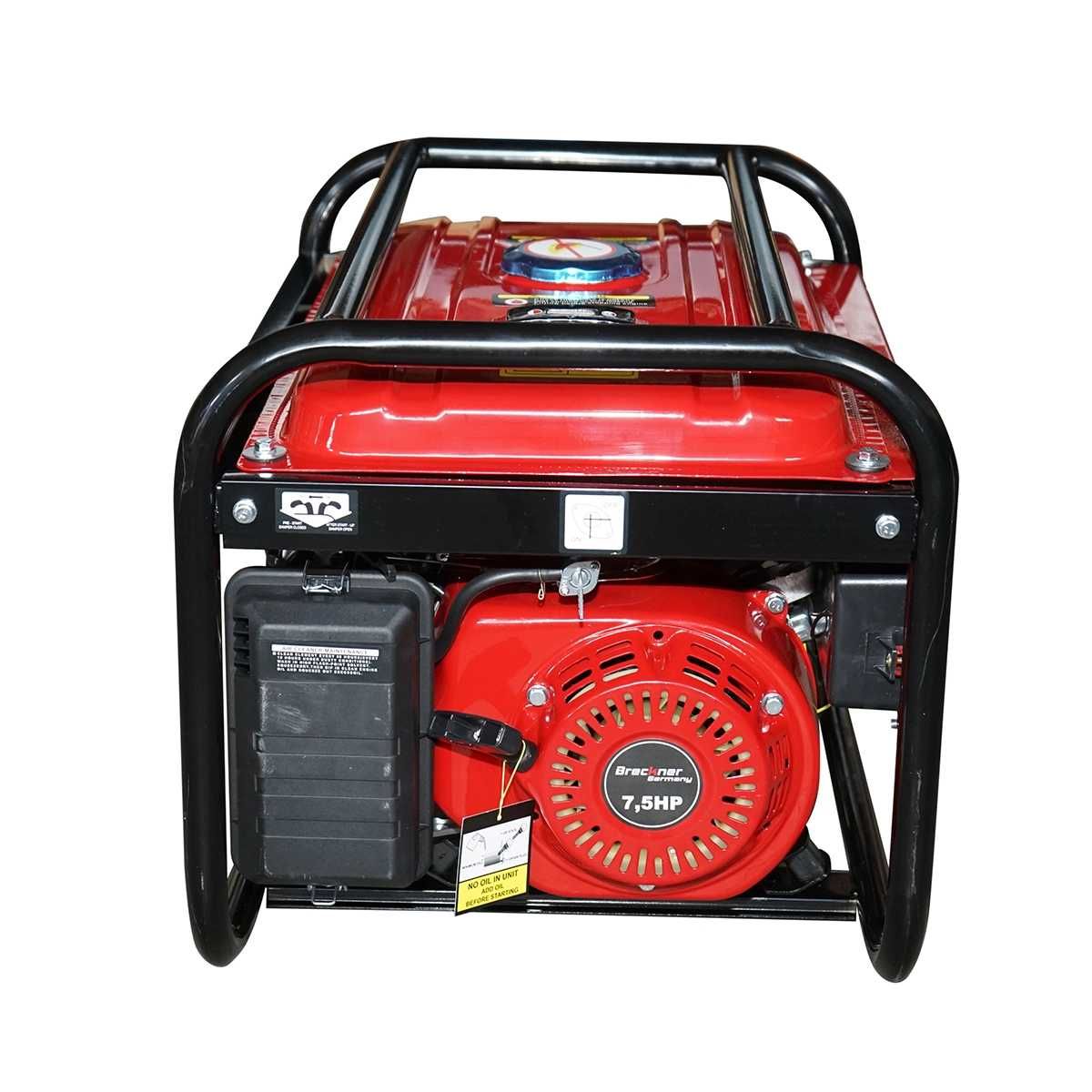 Generator curent 2kW 2000W 220V 12V motor benzina 7.5CP (BK79226)