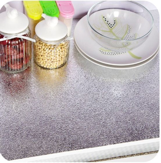 Самозалепващо алуминиево фолио за гръб на кухня плот водоустойчиво