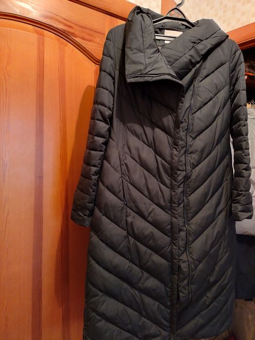 Пуховик женский российский Цвет чернильный.р.48-50