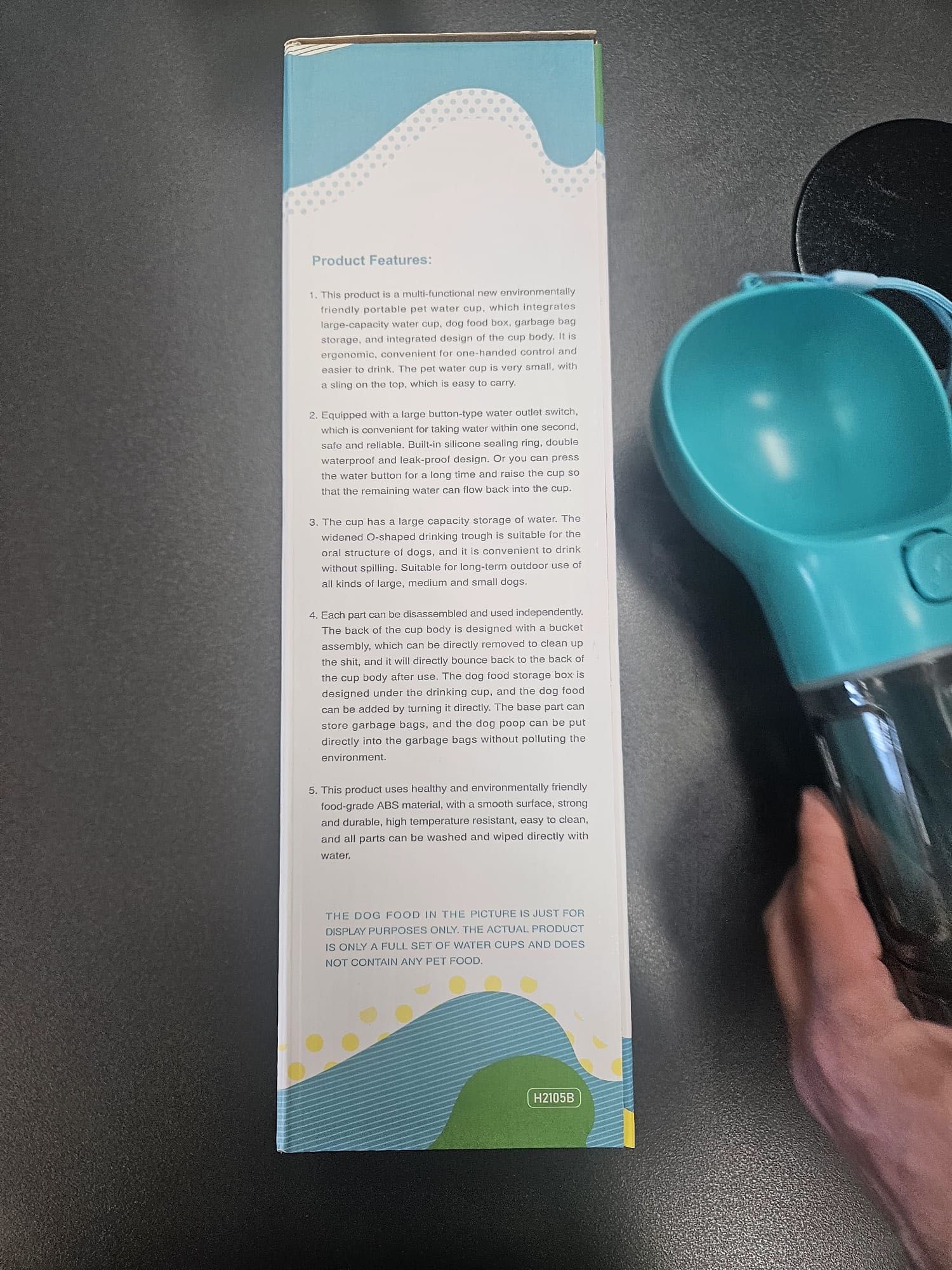 Pet Multifunctional Water Bottle