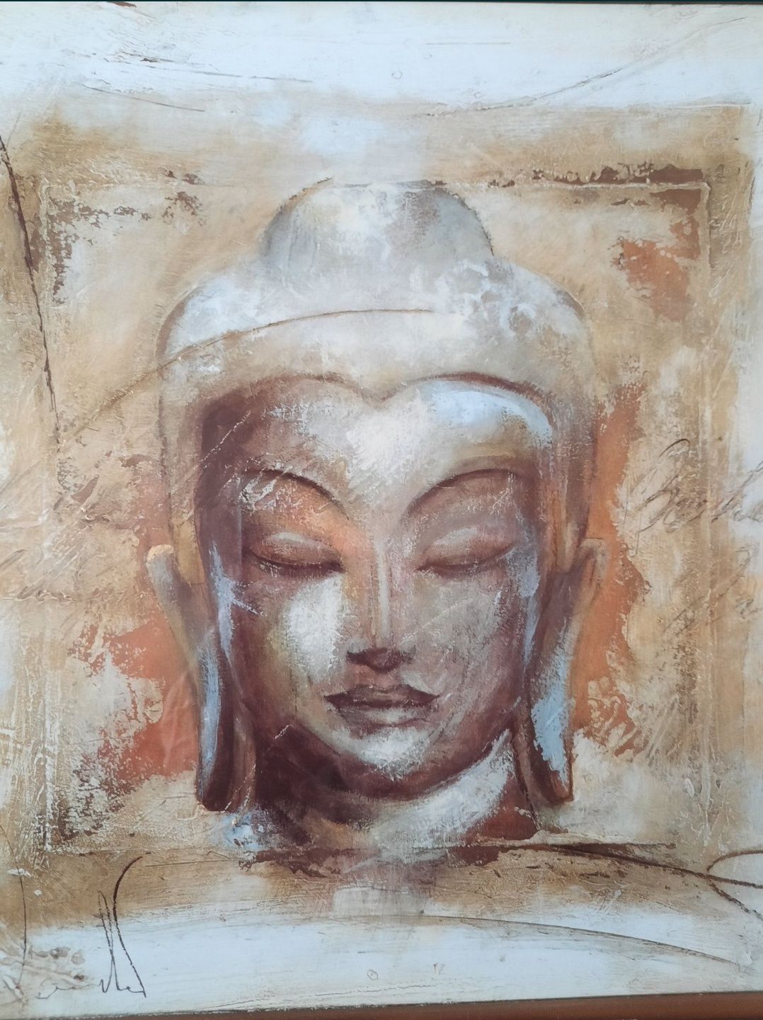 Budha (L'ange Rebelle) litografie