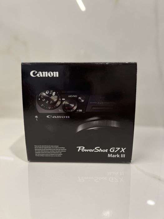 Canon G7X Mark lll, чисто нов