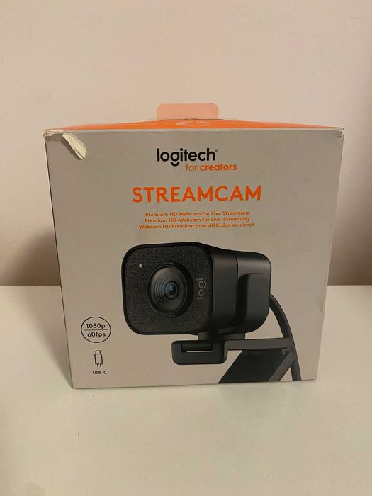 Camera web Logitech StreamCam, USB-C, Graphite