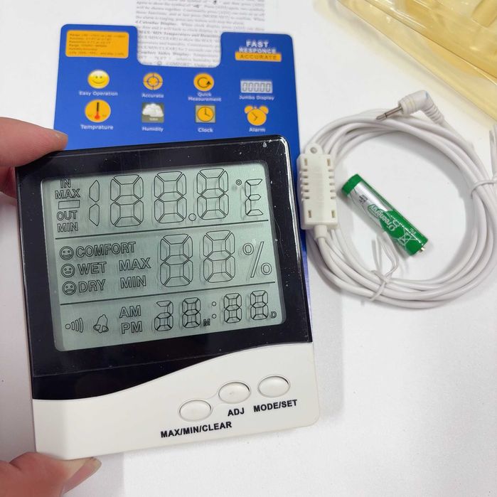 Профессиональный термо гигрометр