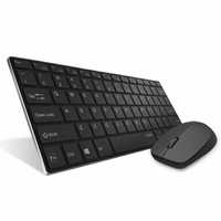 Беспроводной комплект клавиатура и мышь - Rapoo 9000M ( Black-White )