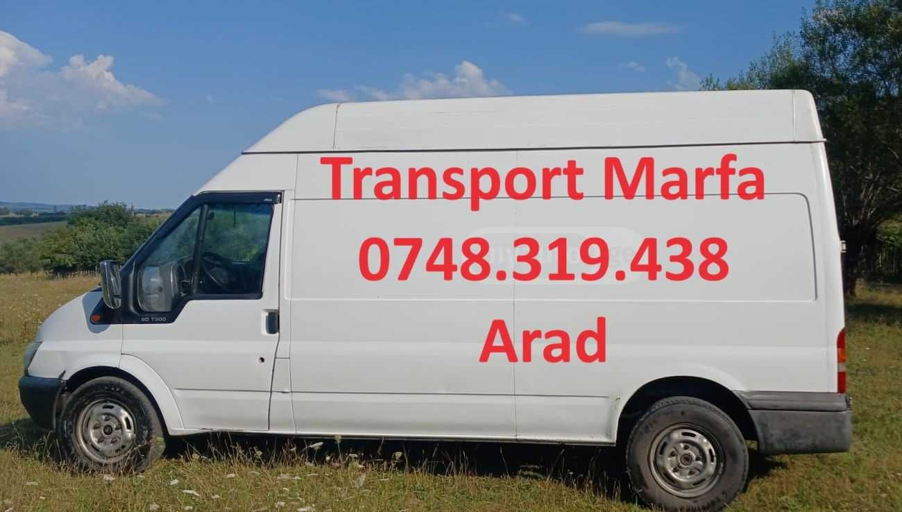 Transport marfa / persoane Dedeman debarasari Arad mutari mobila, etc