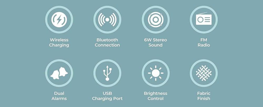 Incarcator Fast Charge WiFi cu Ceas+Boxa Bluetooth, Redus de la 300RON