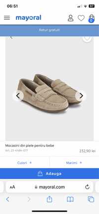 Mocasini espadrile Mayoral bebe copii 23