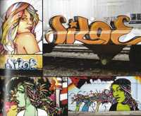 Super carte album ilustrat de GRAFFITI, street art graffiti la feminin